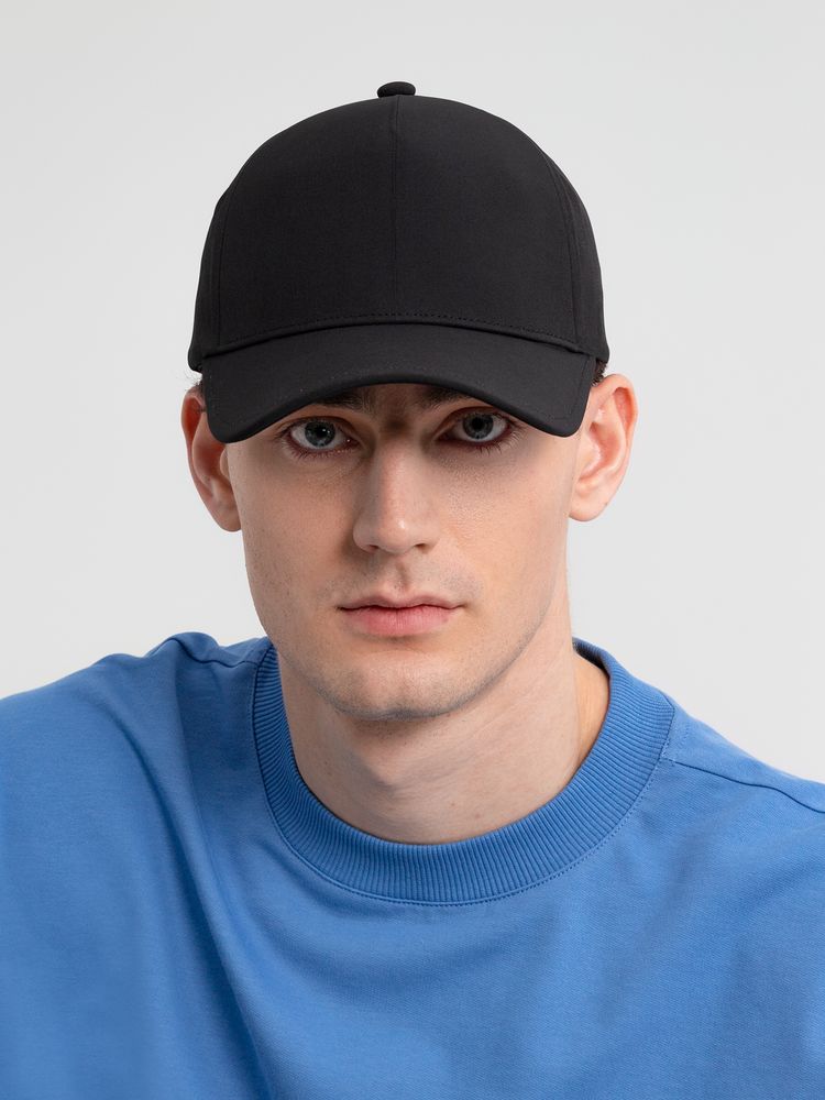 Бейсболка Kosmos, черная-1