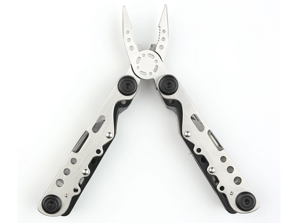 Мультитул Stinger, 105x40 мм, 13 функций, сталь, серебристо-чёрный, в комплекте нейлоновый чехол-1