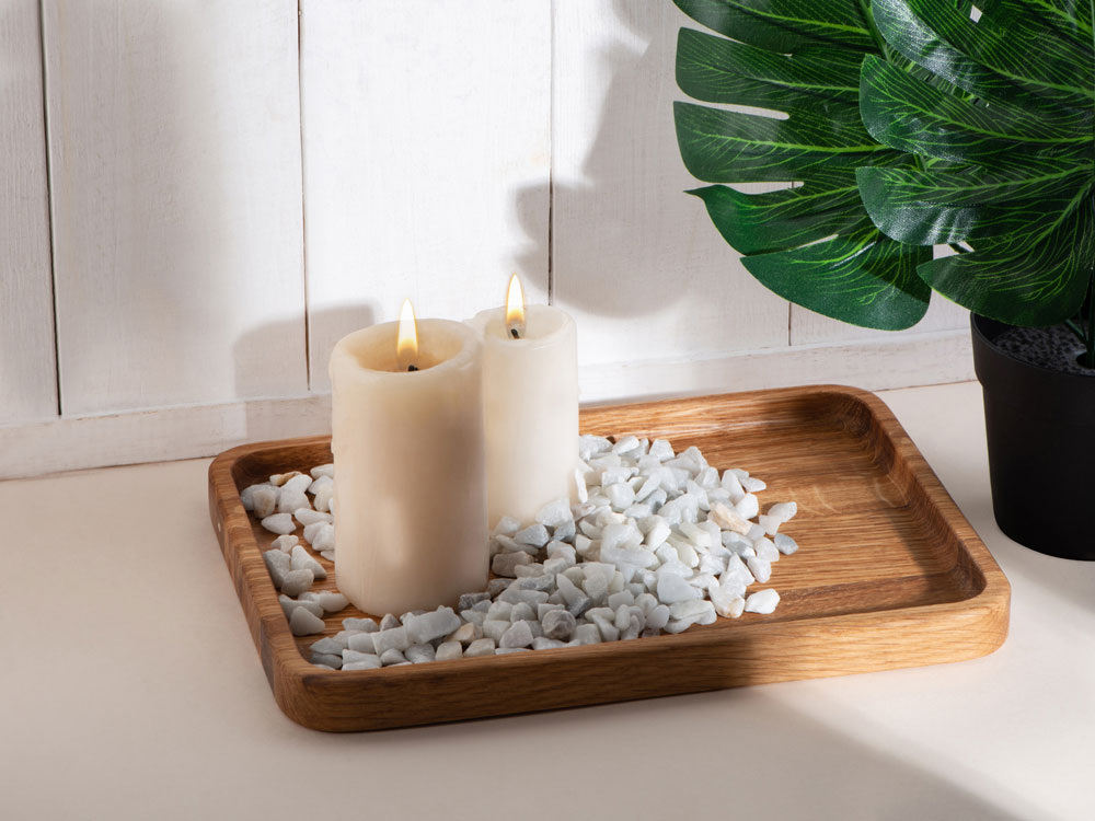 Универсальный деревянный поднос Moss-8