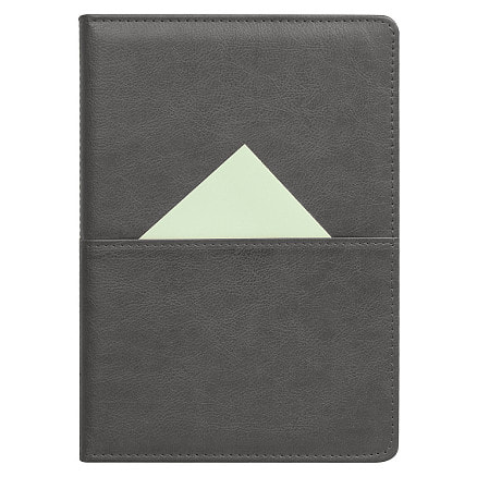 Ежедневник Smart Philadelphia Columbus А5, Темно-серый-3