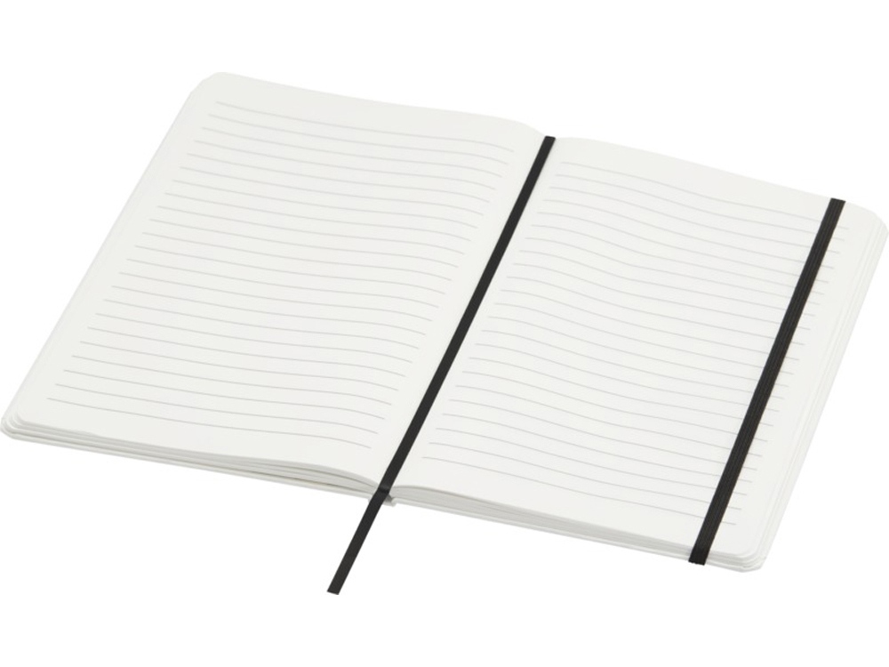 Holm блокнот формата А5 из каменной бумаги с линованными страницами - Белый-3