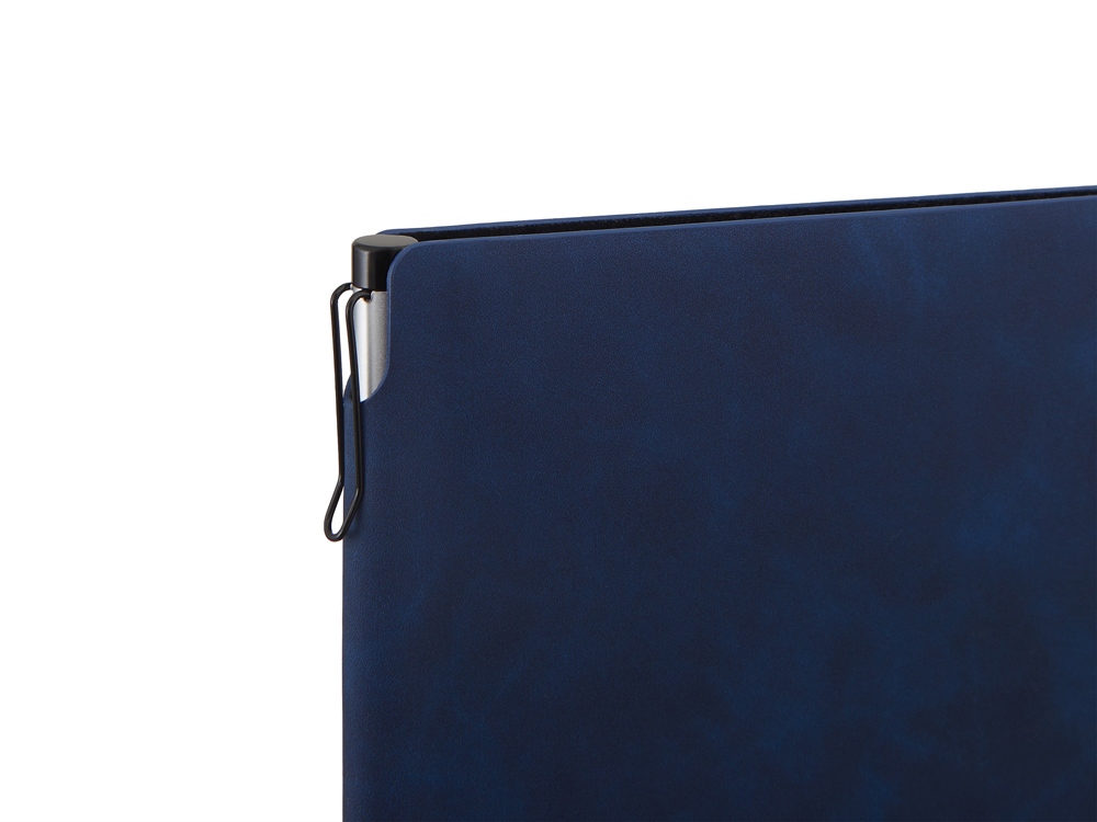 Блокнот А5 Notepeno Max, 96 листов 80 гр/м2 белой FSC бумаги, темно-синий-5