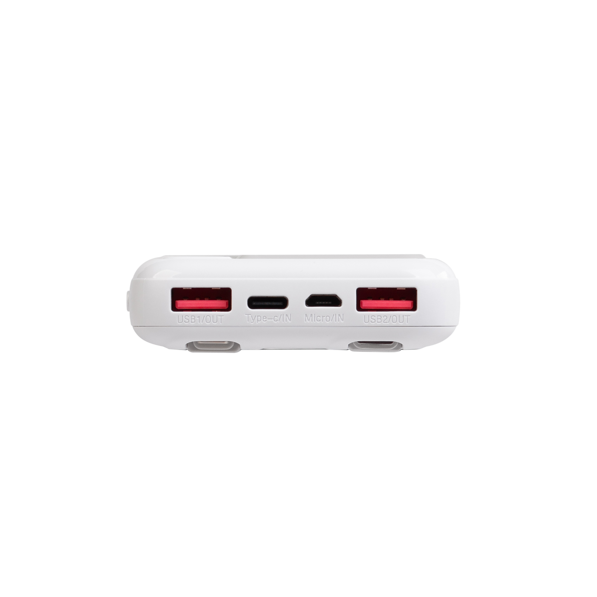 Зарядное устройство "Connect" 10000 mAh со встроенными Type-C/Lightning кабелями-5