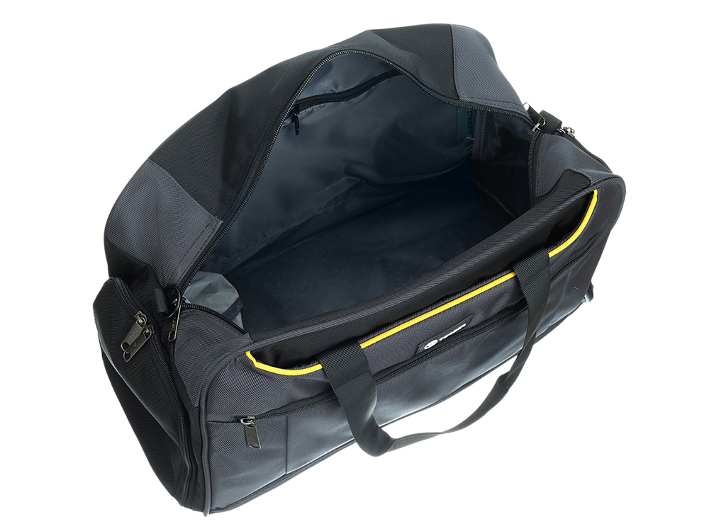 Сумка спортивная TORBER, серый, полиэстер, 48 х 24 х 30 см-11