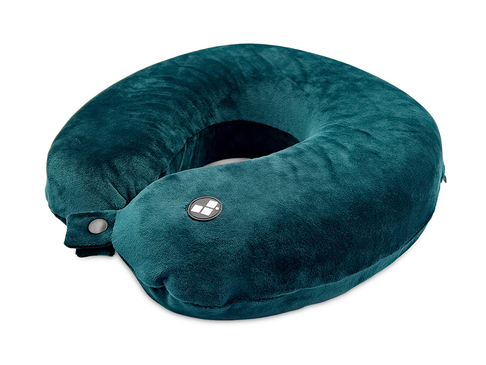 Подушка для путешествий с эффектом памяти Мемо Drowsy Emerald-0