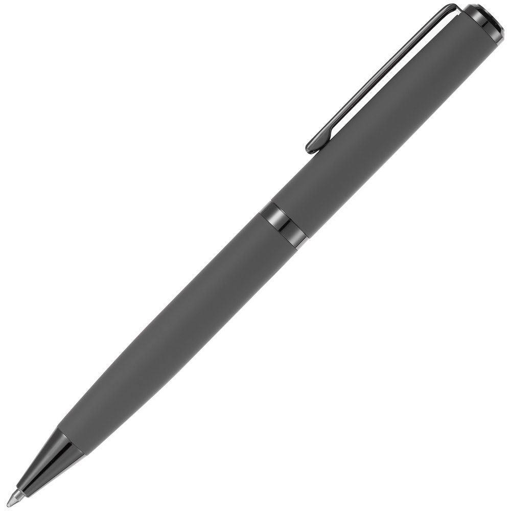 Ручка шариковая Inkish Gunmetal, серая-3