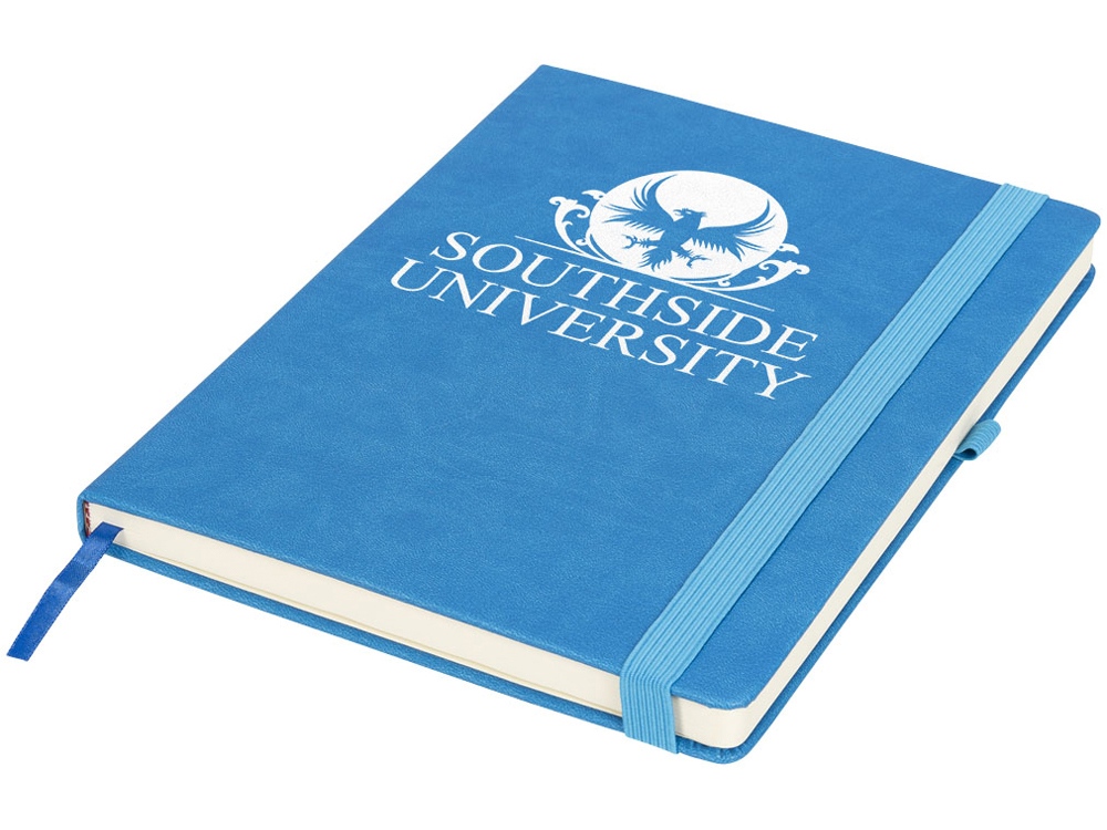 Блокнот Rivista большого размера, синий-5