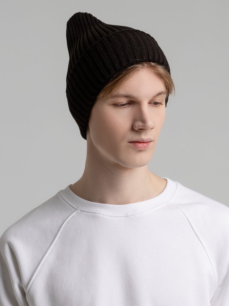 Шапка Yong, черная-2