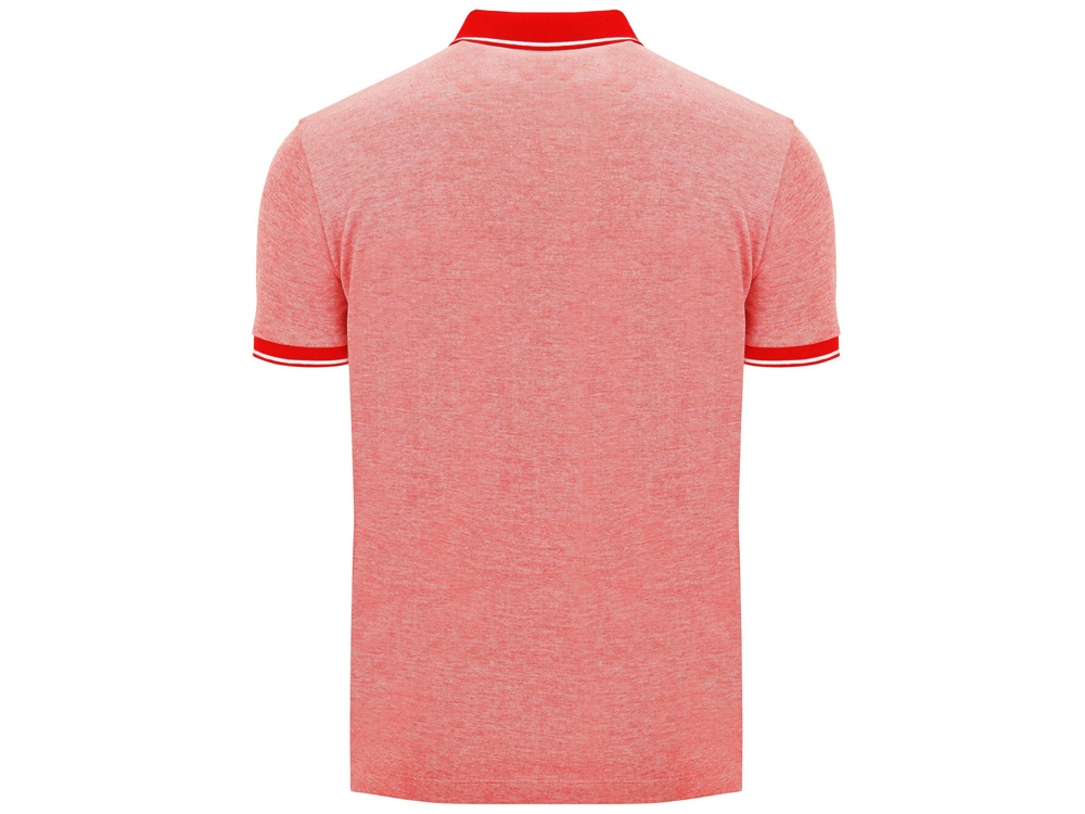 Рубашка поло Bowie мужская, меланжевый красный-1