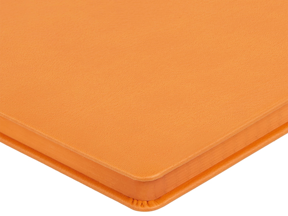 Ежедневник недатированный А5 Megapolis Nappa, оранжевый-4