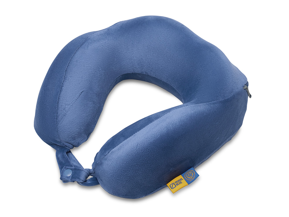 Подушка для путешествий с капюшоном Travel Blue Hooded Tranquility Pillow (216), цвет синий-0