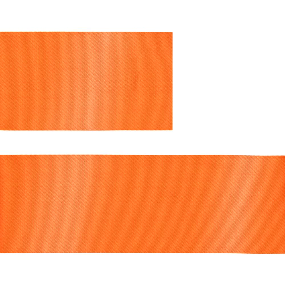 Лента сатиновая Satin 35 XL, оранжевая, 200 см-1