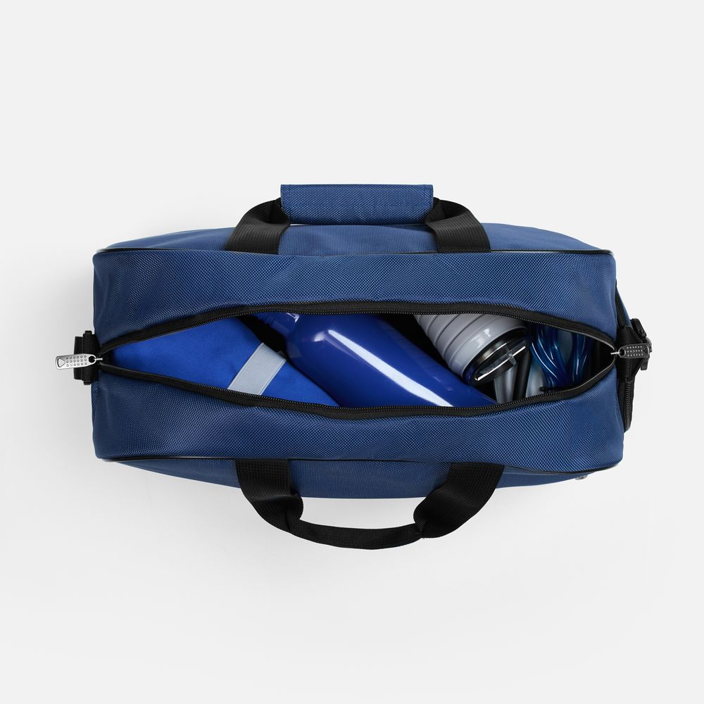 Спортивная сумка Atlantes, синяя с черным-3