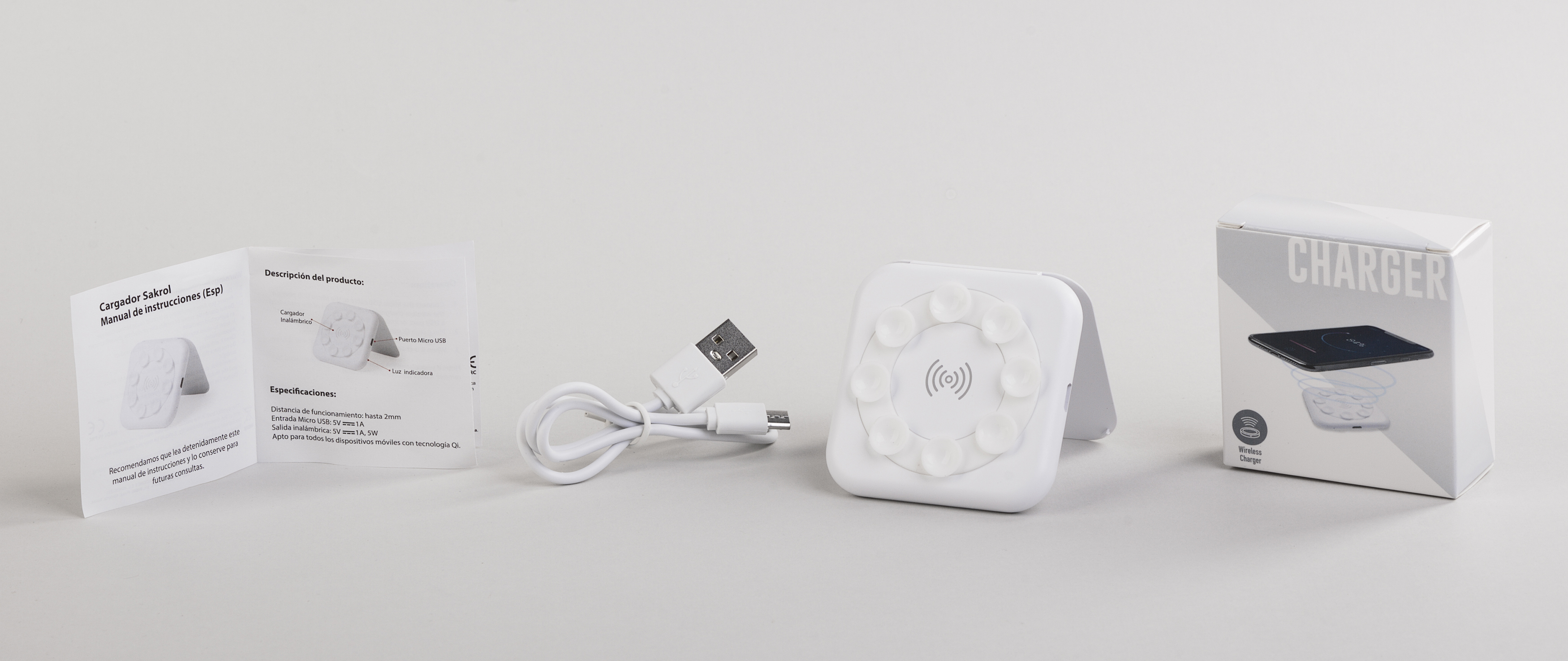 Настольное беспроводное зарядное устройство-подставка "Satellite"-7