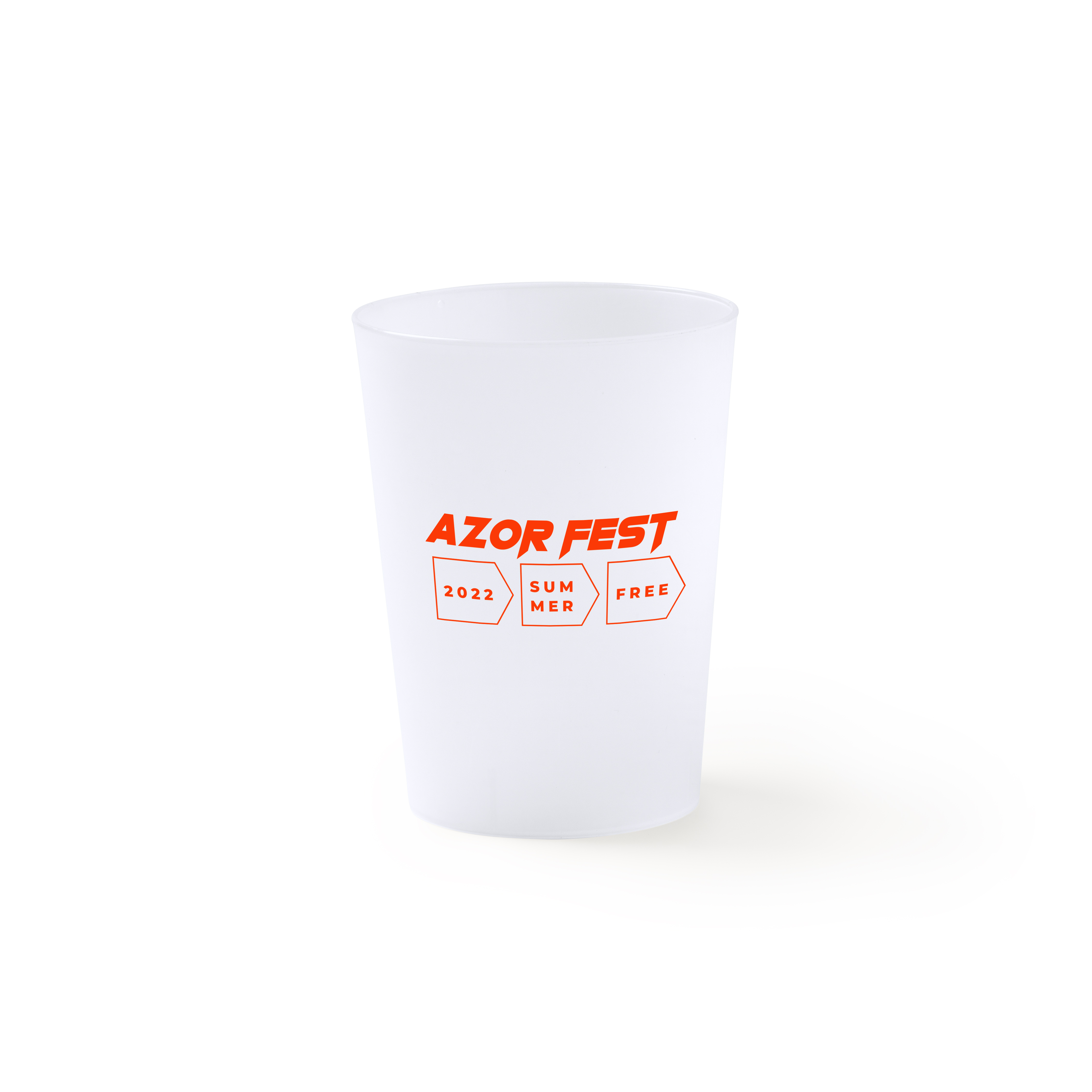 Полипропиленовая кружка PONTAL, Белый-3