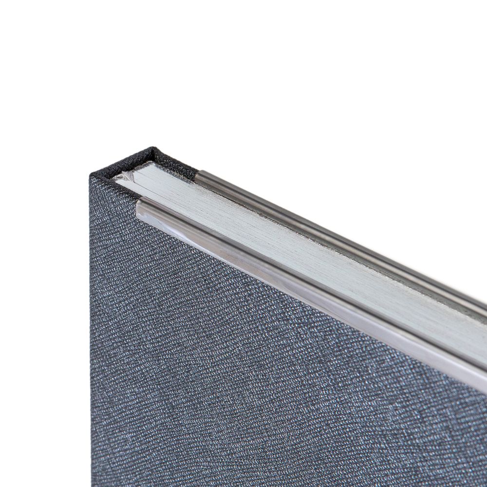 Ежедневник Frame Metal, недатированный, серый-3