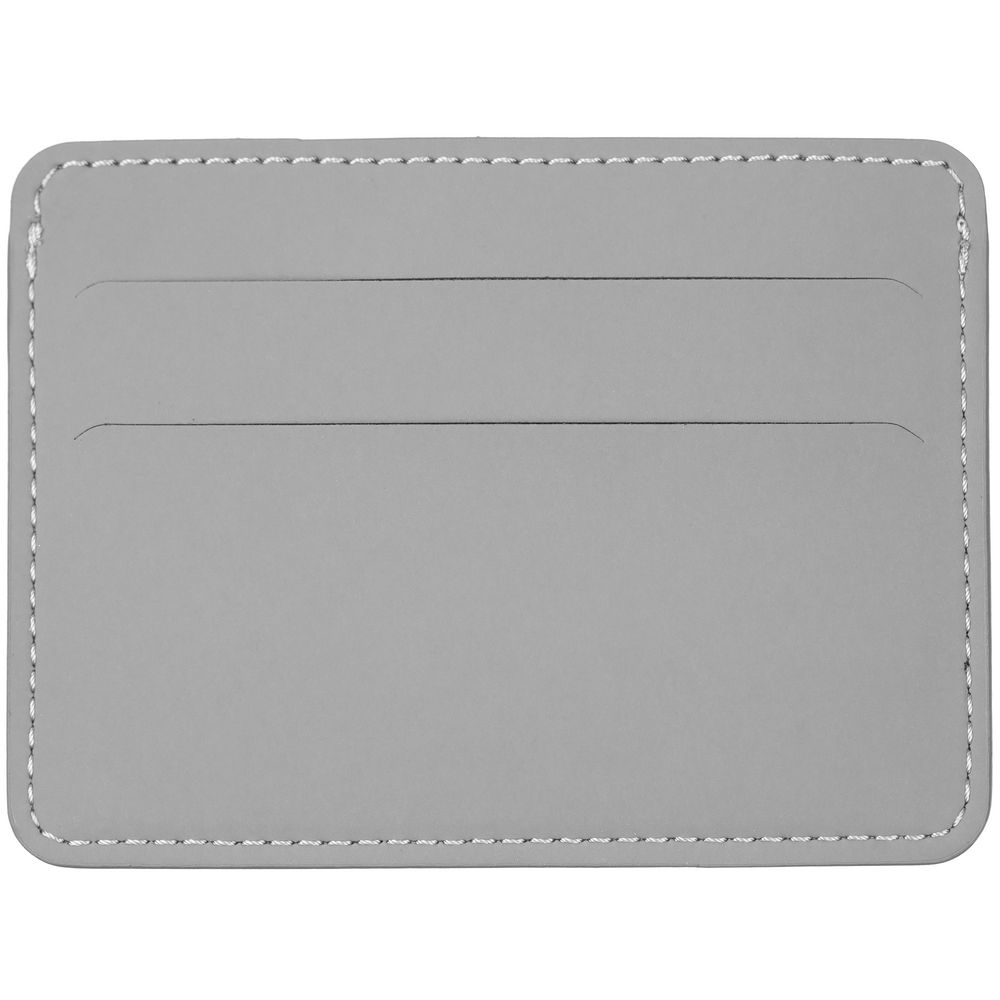 Чехол для карточек Shall Simple, серый-1