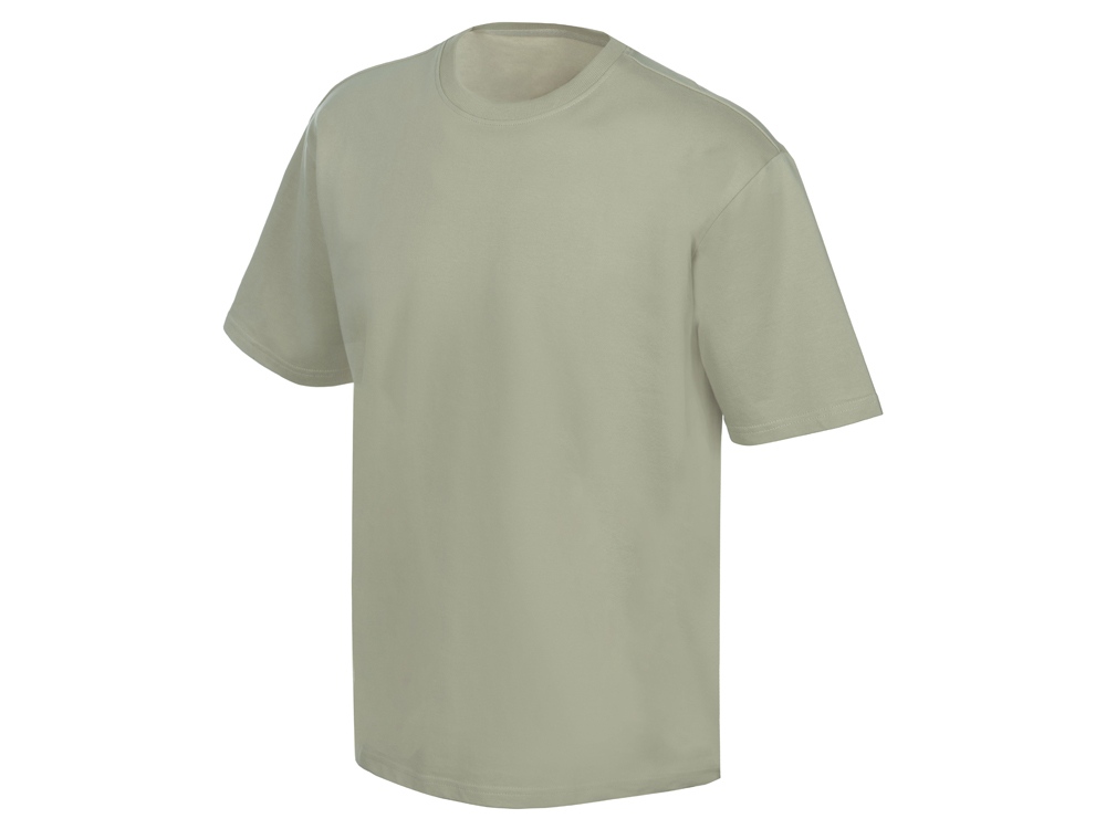 Футболка из френч терри Warsaw унисекс 220гр, оливковый-6