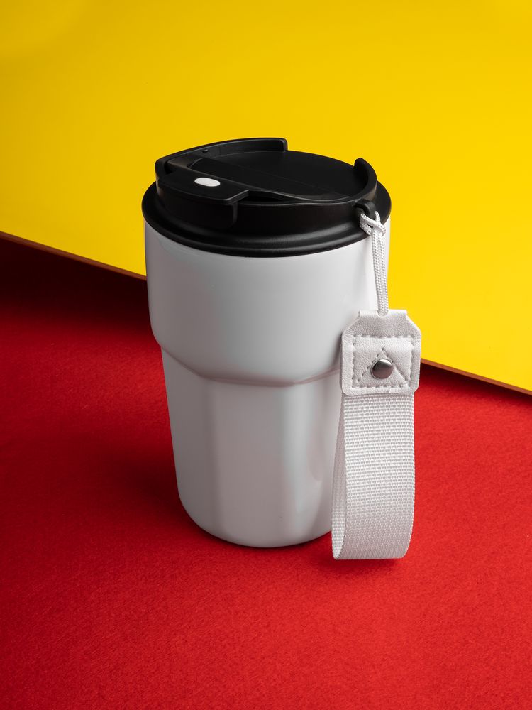 Термостакан Freshbrew, белый-3