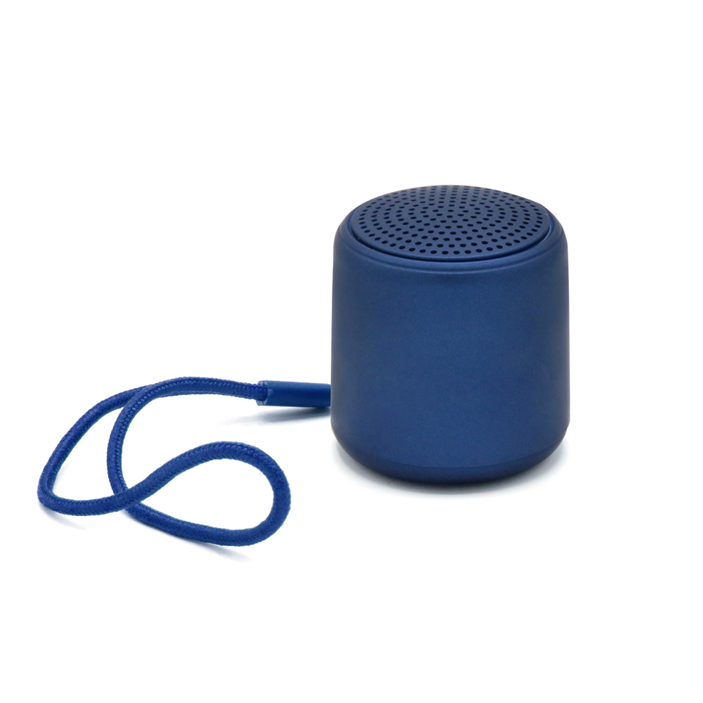 Беспроводная Bluetooth колонка Music TWS софт-тач, Темно-синий-0