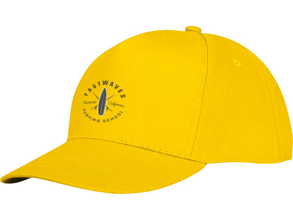 Пятипанельная кепка Hades, желтый-3