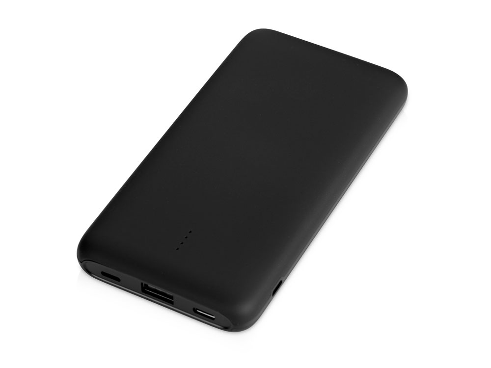 Внешний беспроводной аккумулятор с подсветкой лого Reserve X v.2, 8000 mAh, ярко-черный-1