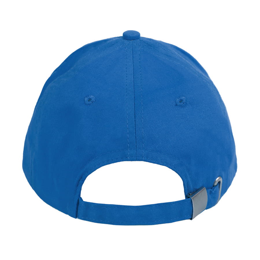 Бейсболка STANDARD, 5 клиньев, металлическая застежка, синий-4