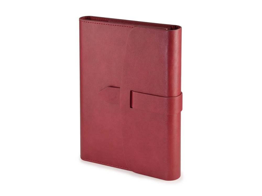 Ежедневник недатированный А5 Senate с магнитным клапаном, бордовый-0