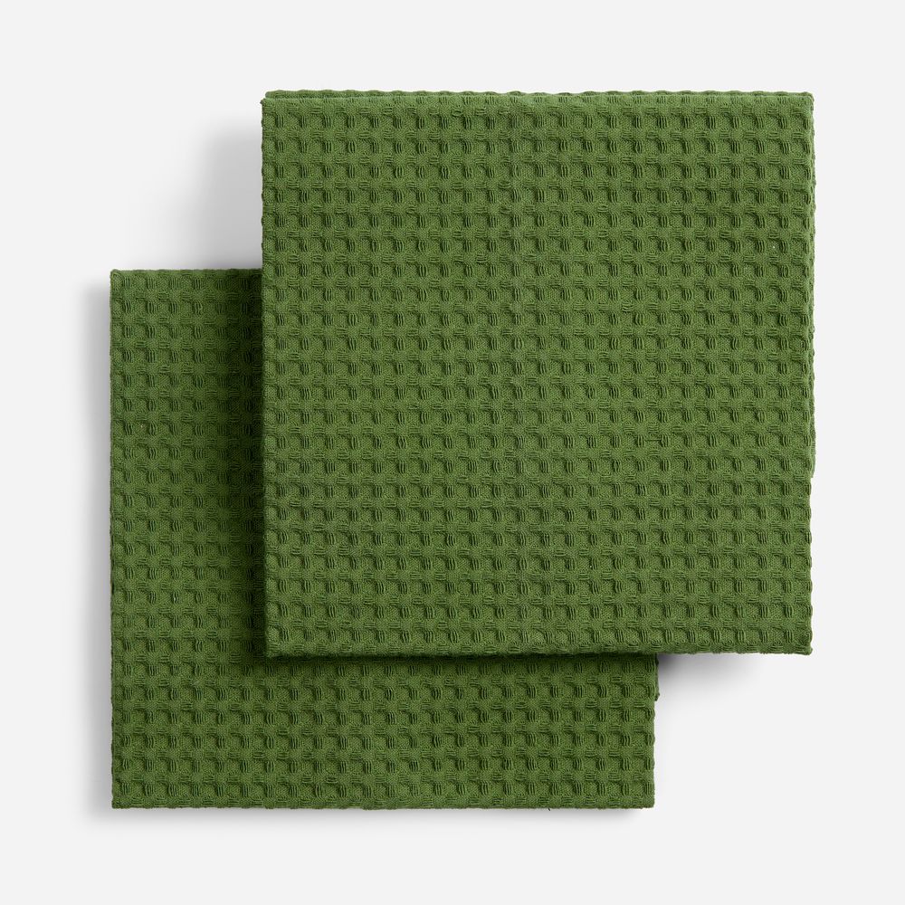 Набор кухонных полотенец Good Wipe, зеленый-1