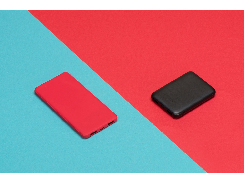Портативное зарядное устройство Reserve с USB Type-C, 5000 mAh, серый-9