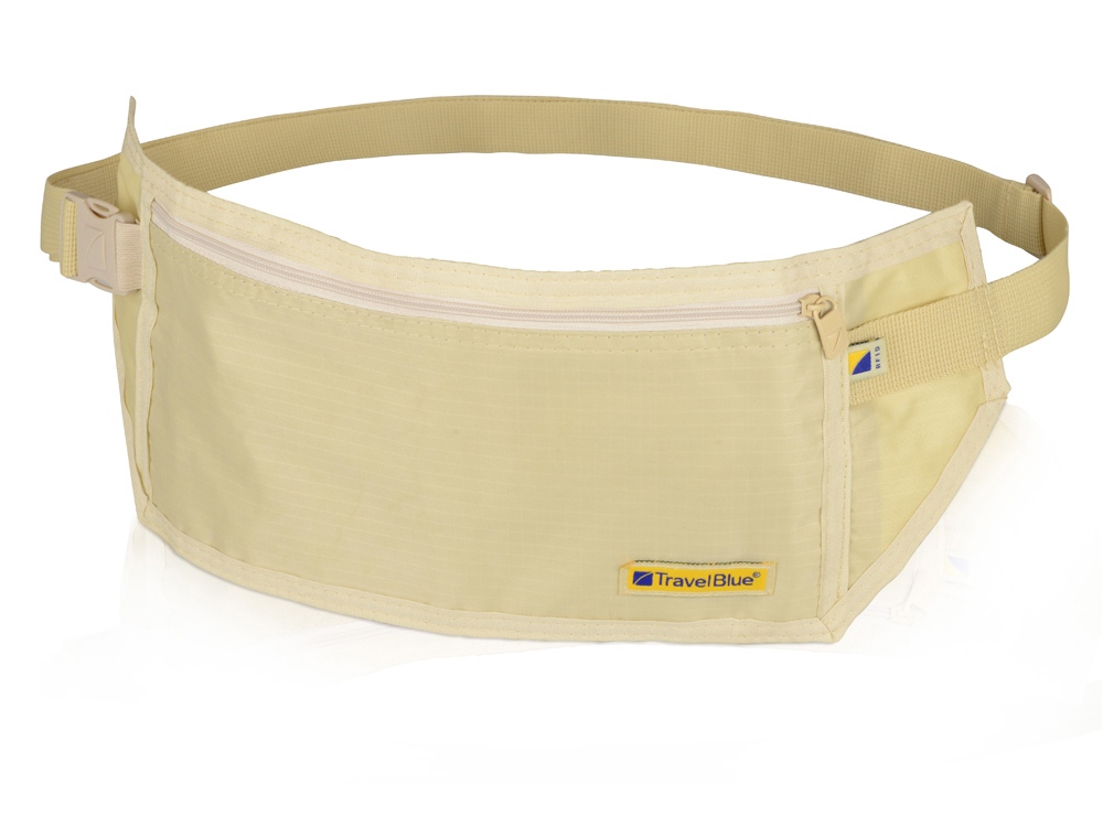 Сумка-кошелек на пояс Travel Blue Money Belt RFID, бежевый-0