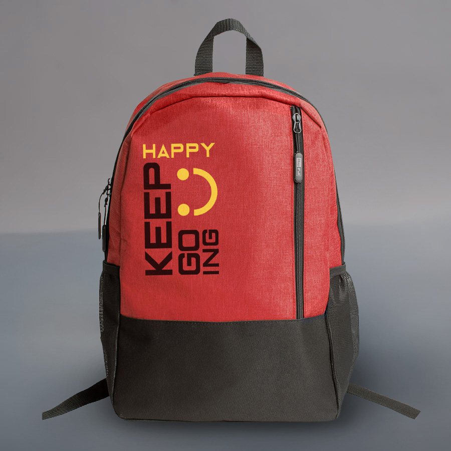 Рюкзак водостойкий "PULL", красный/чёрный, 45 x 28 x 11 см, 100% полиэстер 300D+600D, красный, черный-4