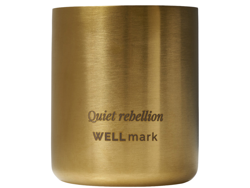 Ароматическая свеча Wellmark Quiet Rebellion - Золотой-1