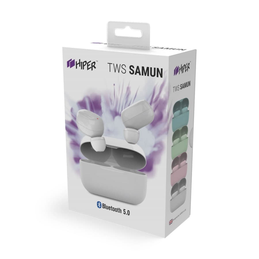 Наушники беспроводные Hiper TWS SAMUN, белые, белый-3