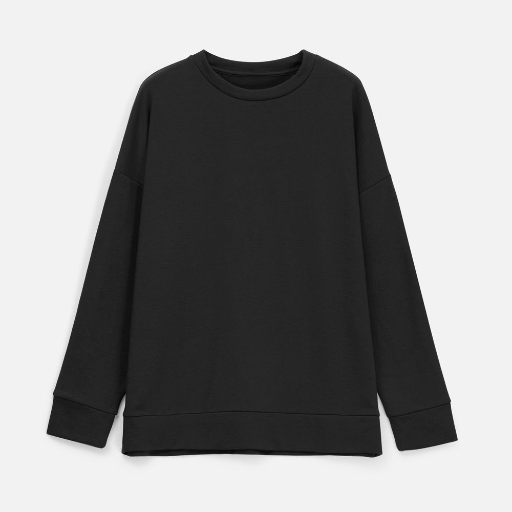 Свитшот унисекс S2, черный-6