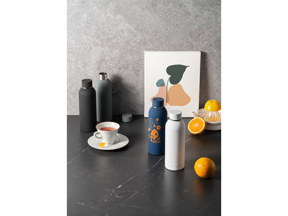 ODIN. Термобутылка 550 мл (Белый)-4