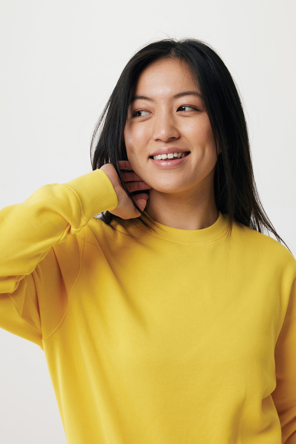 Свитшот Iqoniq Etosha из переработанного хлопка, унисекс, 280 г/м²-10