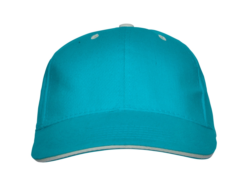 Бейсболка Panel унисекс, бирюзовый-2