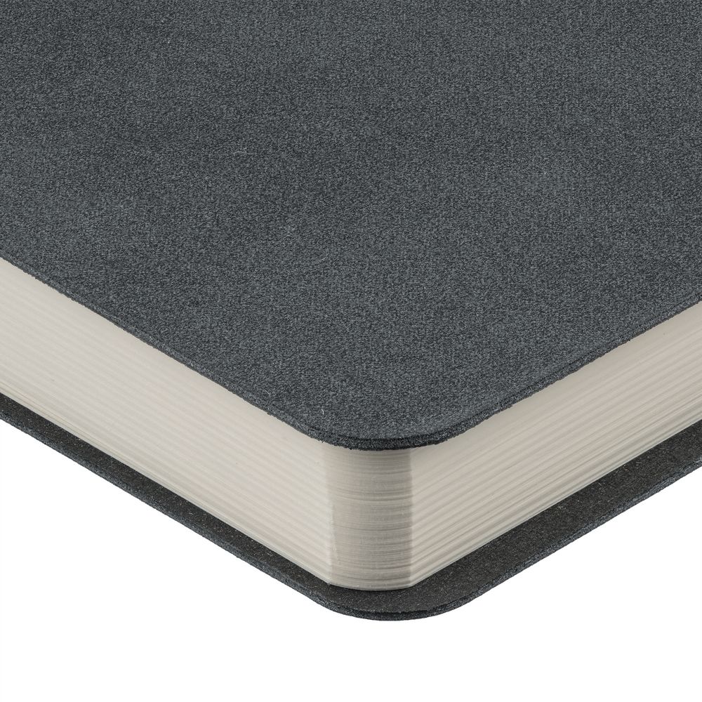 Ежедневник Nubuk, недатированный, темно-серый-2