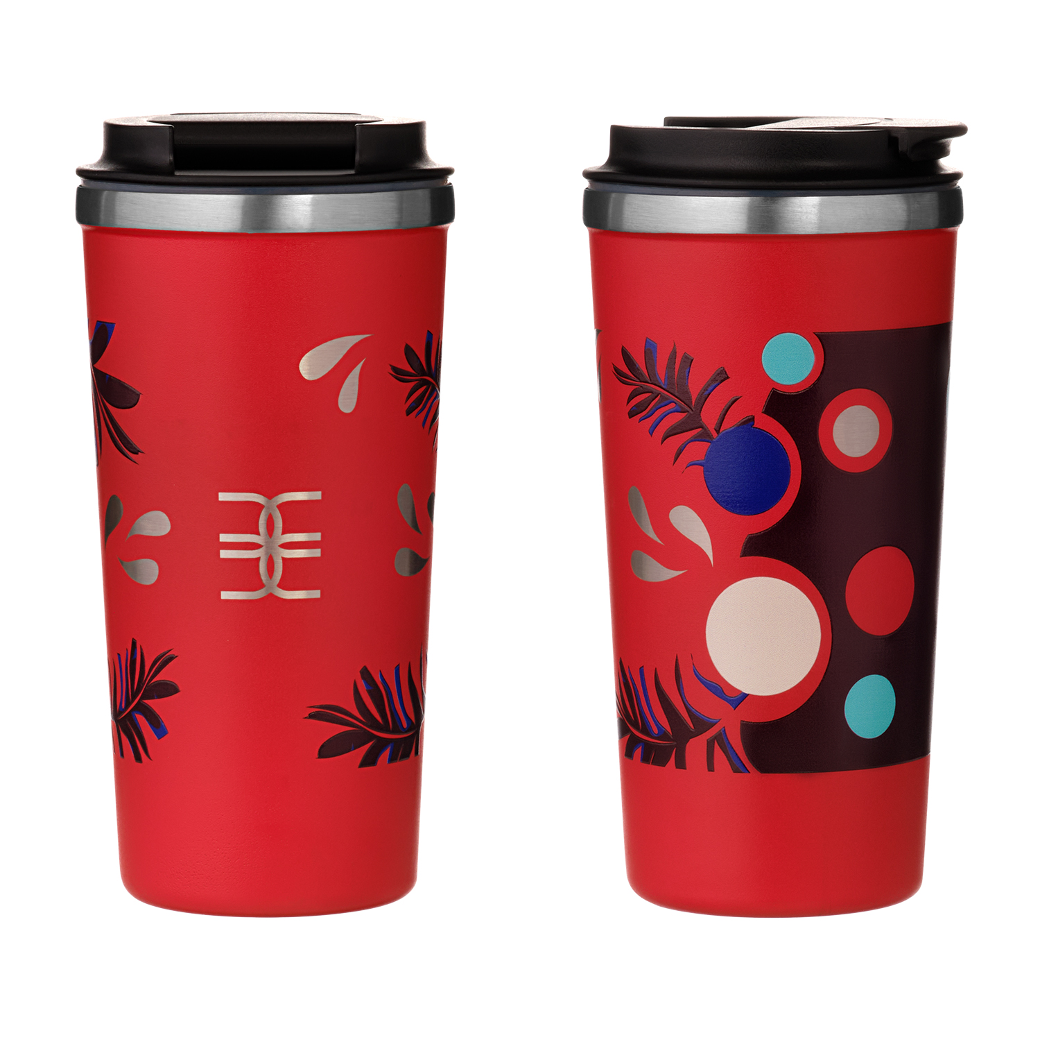 Термокружка вакуумная Palermo, красная-6