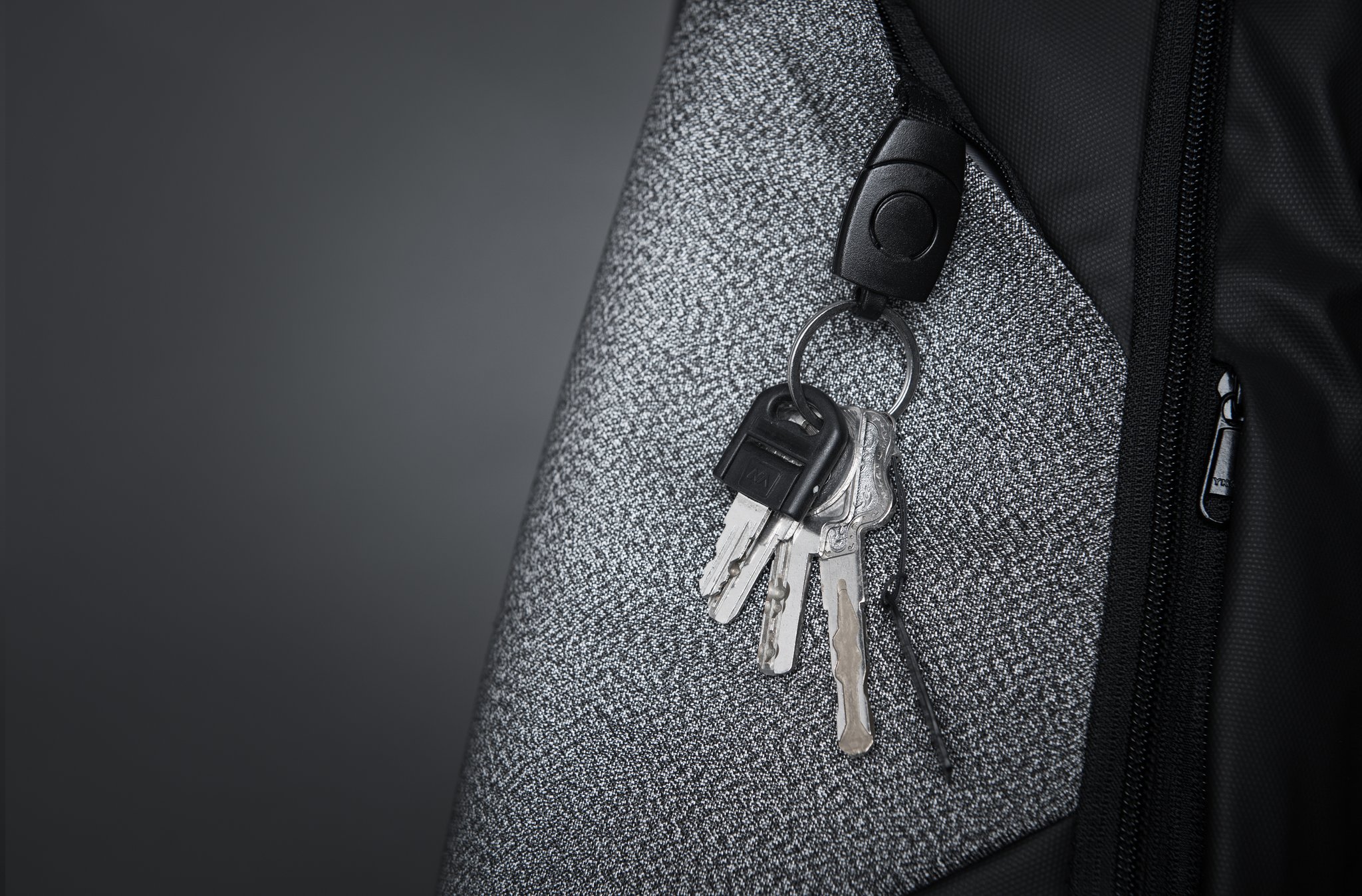 Рюкзак ClickPack Pro 46х34х16 см, комбинированный черный/серый-5