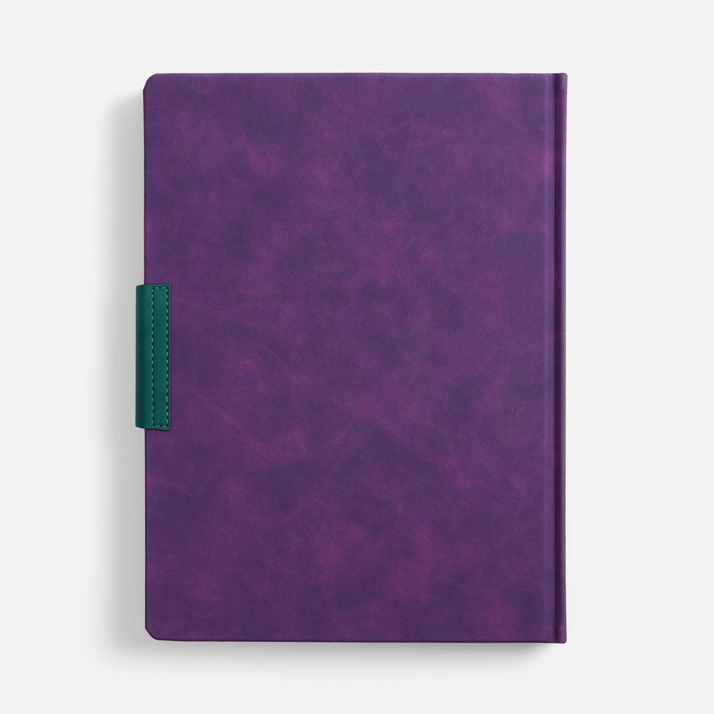 Ежедневник Grande Strap на заказ, датированный, фиолетовый-3