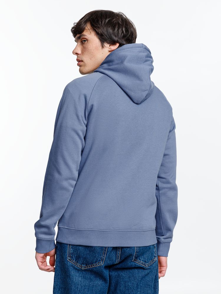 Толстовка унисекс Stellar, синяя-7