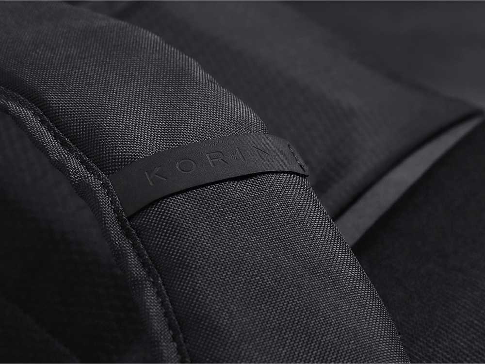 Водостойкий антикражный рюкзак Clickpack для ноутбука 15.6, черный-6