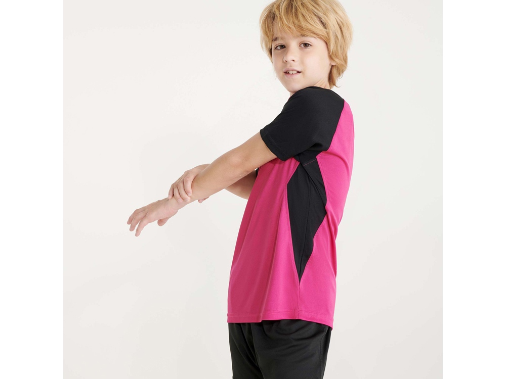 Футболка Bugatti мужская, яркая фуксия /черный-4