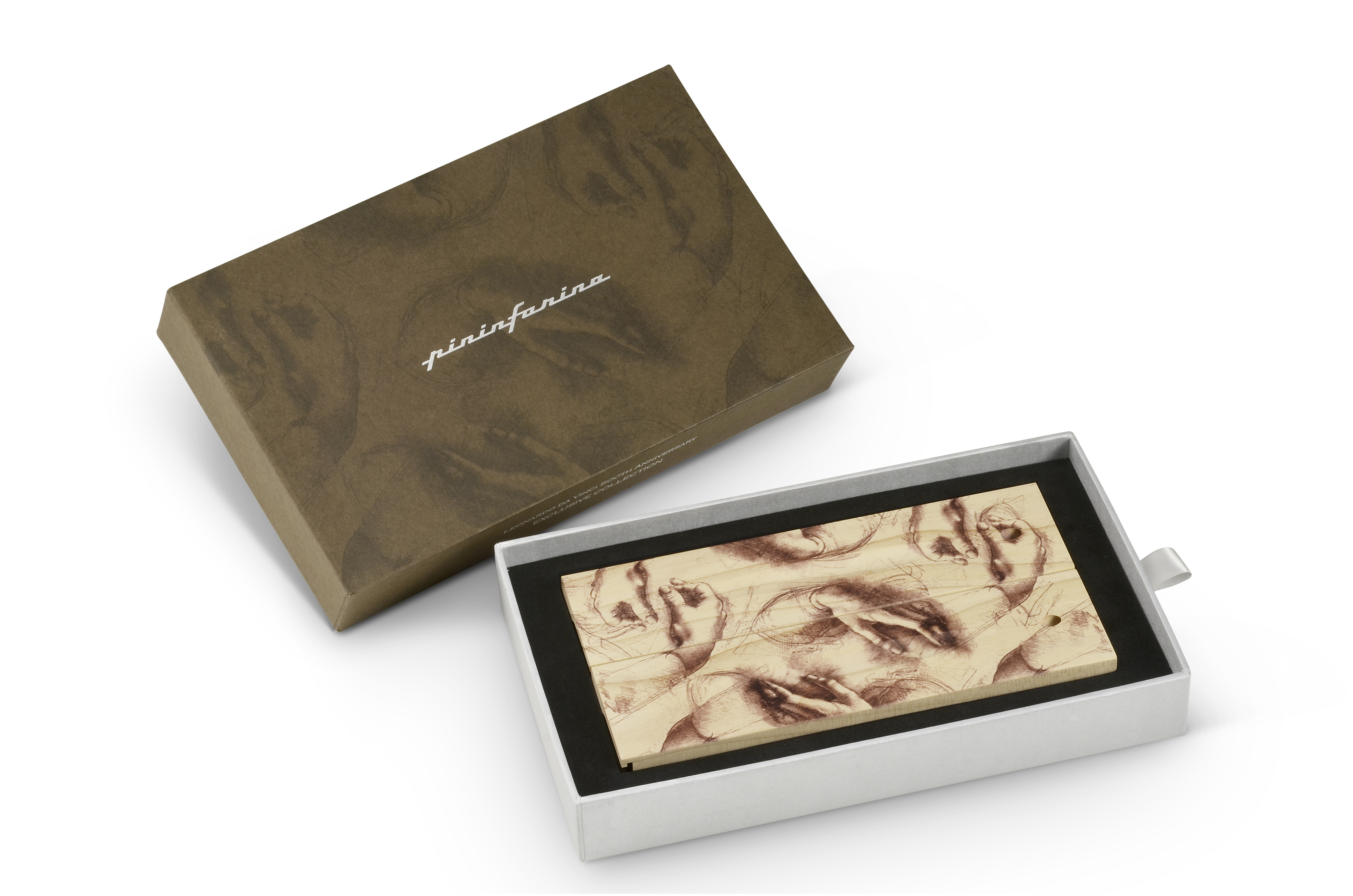 Набор из двух ручек Pininfarina  Cambiano BOX CEDARWOOD-2