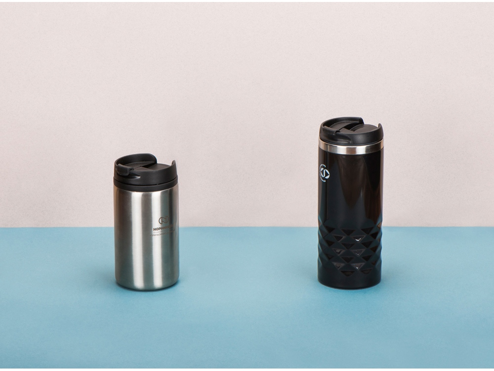 Термокружка Jar 250 мл, серебристый-4