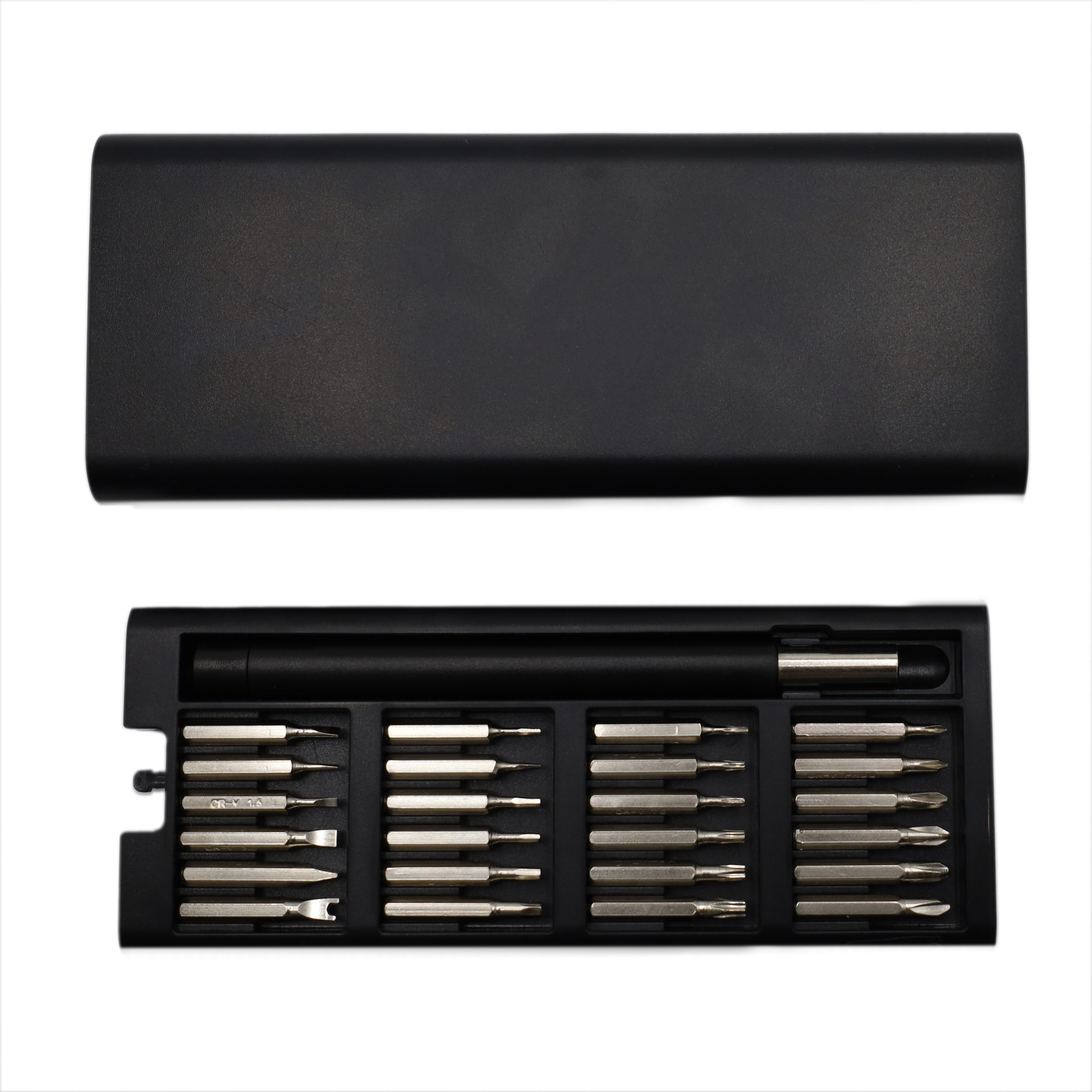 Отвертка с набором из 24 насадок ProTip, Чёрный-1