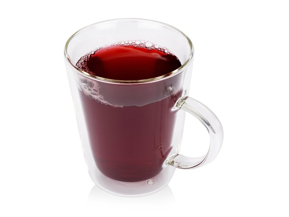 Кружка с двойными стенками Innsbruck конусообразный, с ручкой 320 мл-1