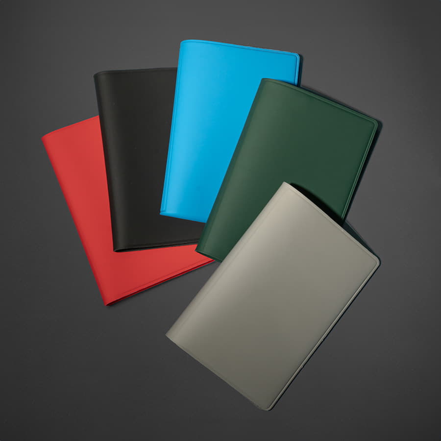 Обложка для паспорта Simply, 13.5 х 19.5 см, красная, PU , красный-4